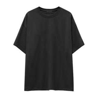 Oversized Essential Black Tee