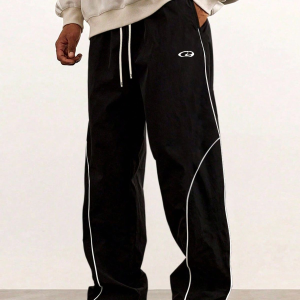 Woven Fabric Long Sports Pants