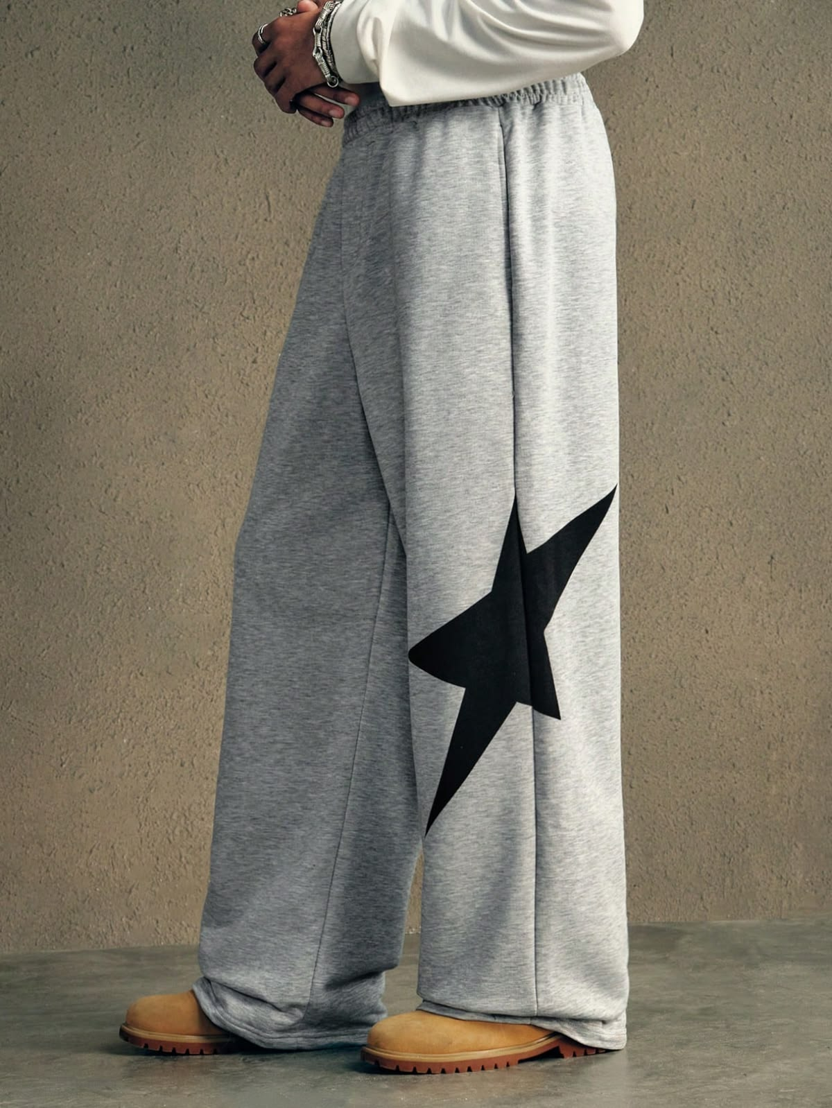 Men's Knit Loose Star